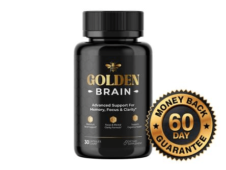 Golden Brain single bottle