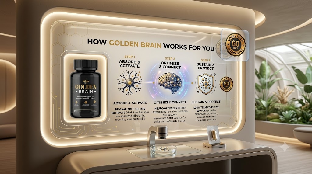 How Golden Brain Works — 3 Steps